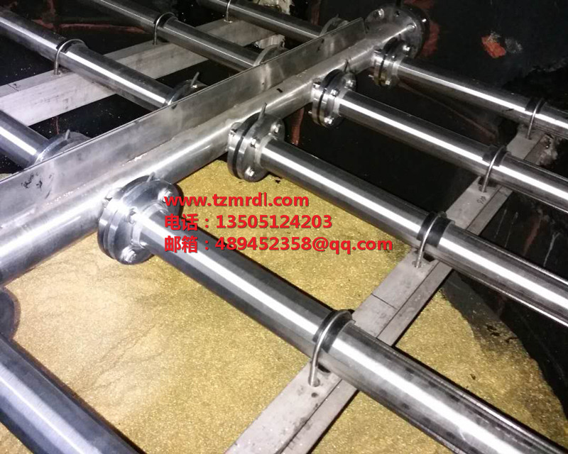 魚刺式中排裝置安裝現場